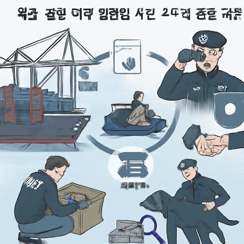해상·항만 마약 밀반입 사건 수사와 대응 전략
